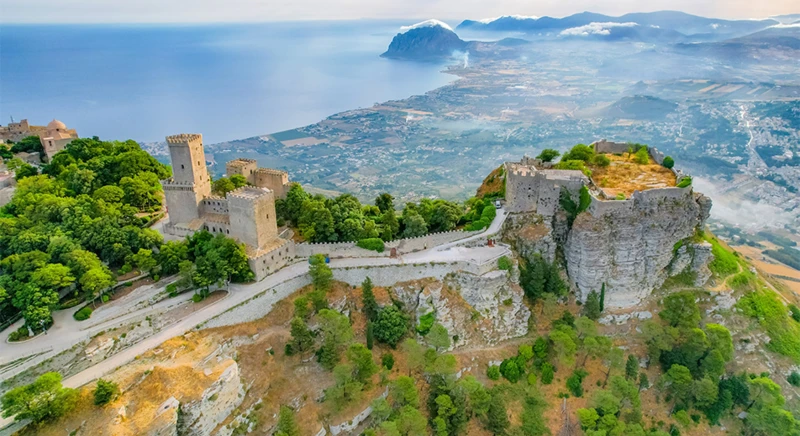 Visite de la ville médiévale d'Erice