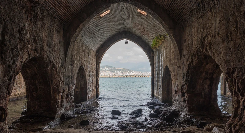 Visit a Roman shipyard and a Byzantine church at Tersane Bay