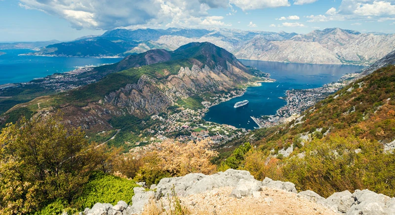 Navigation dans les bouches de Kotor