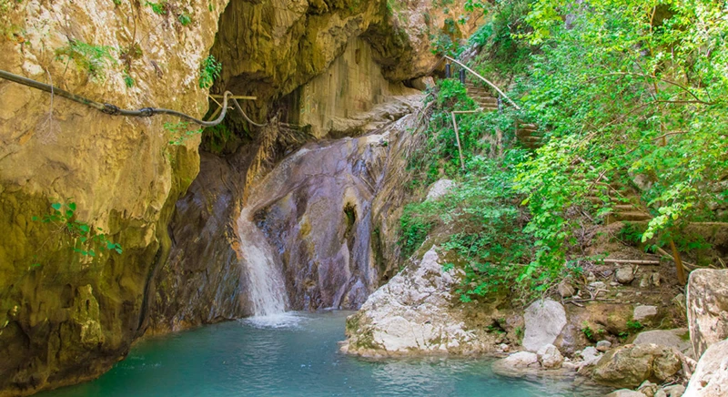 Découvrez les cascades de Nidri à Lefkada