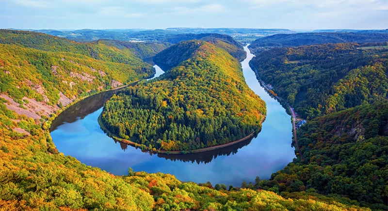 Excursion à la boucle de la Sarre et à Cloef