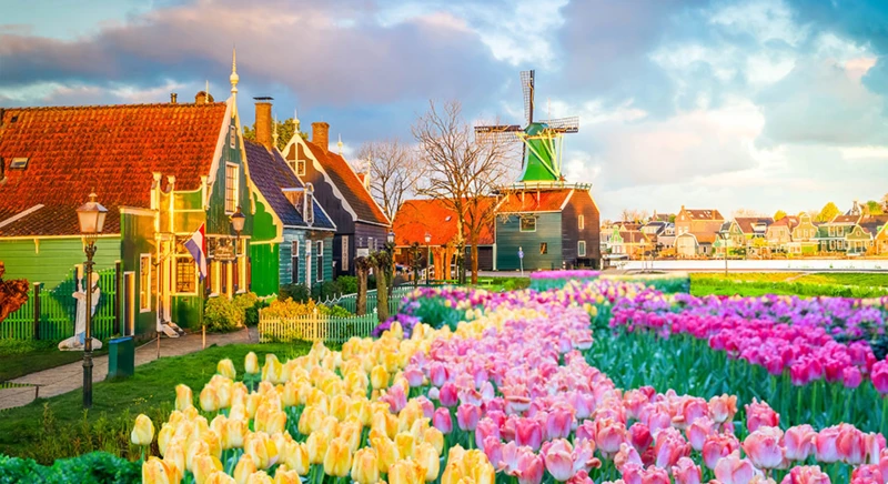 Dordrecht : patrimoine de l'UNESCO - Kinderdijk
