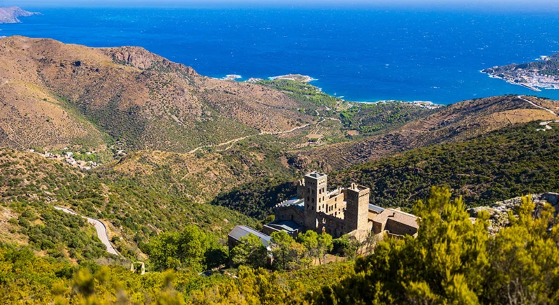 Visite du monastère de Sant Pere de Rodes