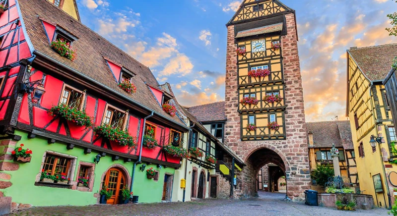 Excursion à Riquewihr et dégustation de vin