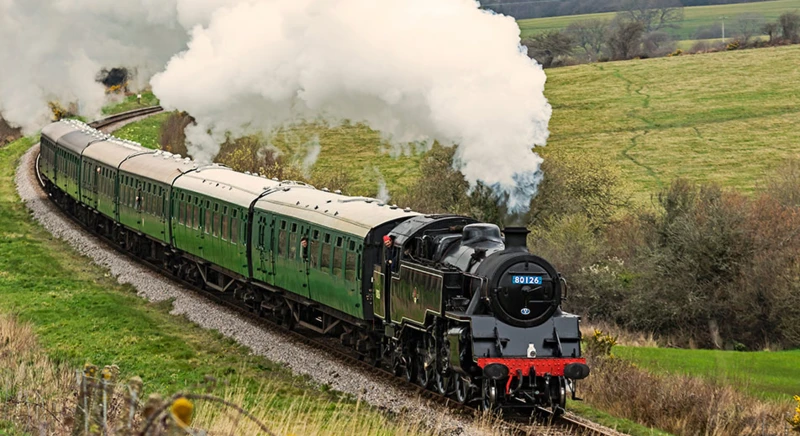 Steam train ride