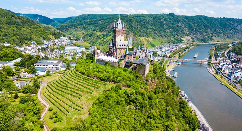Château de Reichsburg et visite à pied