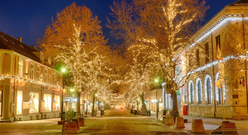 Promenade de Noël à Trondheim