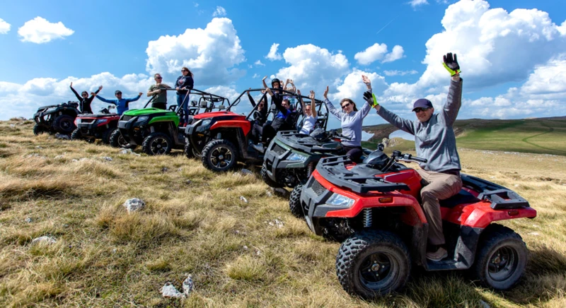 Safari d'été en VTT sur l'île de Magerøya