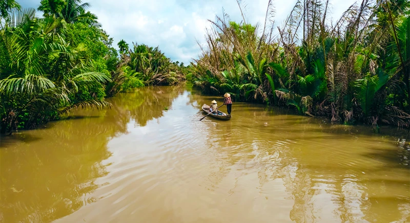 Excursion en sampan