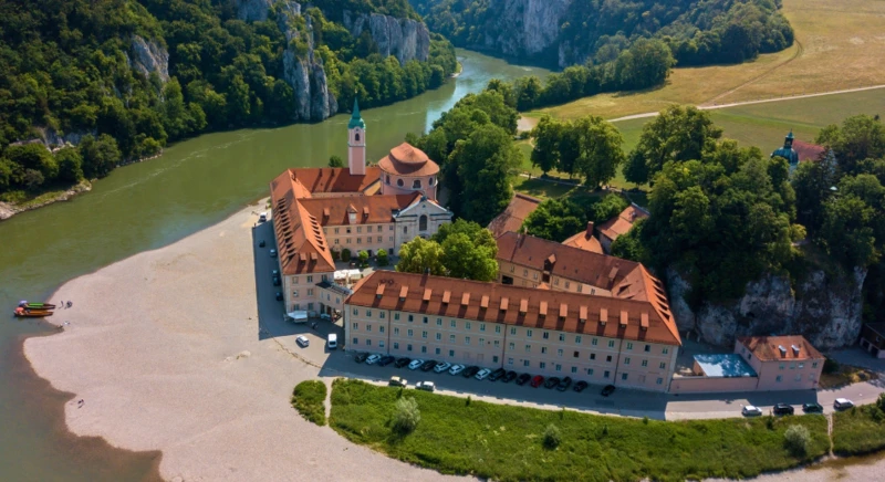 Kelheim : Weltenburg et gorges du Danube