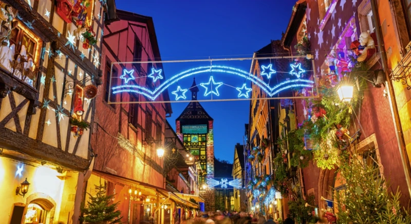 Visite de Kaysersberg, Riquewihr et de leurs marchés de Noël