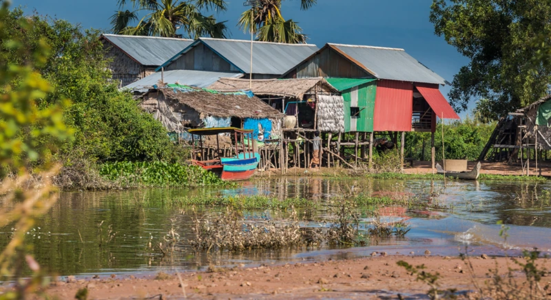 Les villages flottants du Tonlé Sap