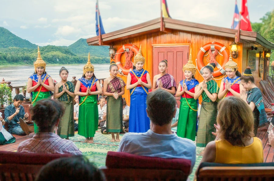 Croisière de 6 jours sur le Mékong de Vientiane à Luang Prabang