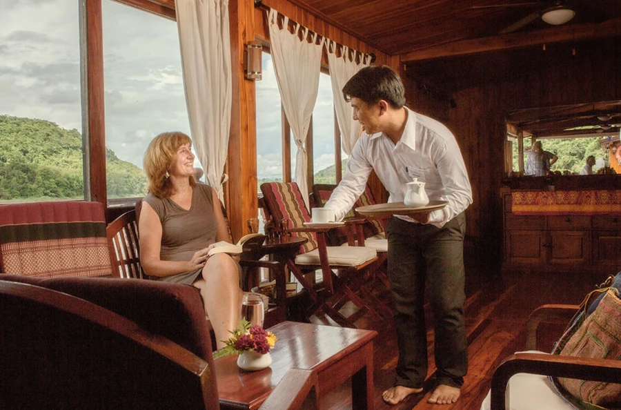 Croisière de 6 jours sur le Mékong de Vientiane à Luang Prabang