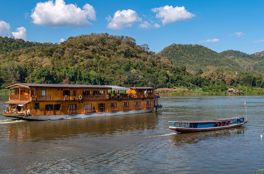 Croisière de 6 jours sur le Mékong de Vientiane à Luang Prabang