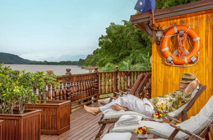Croisière de 6 jours sur le Mékong de Vientiane à Luang Prabang