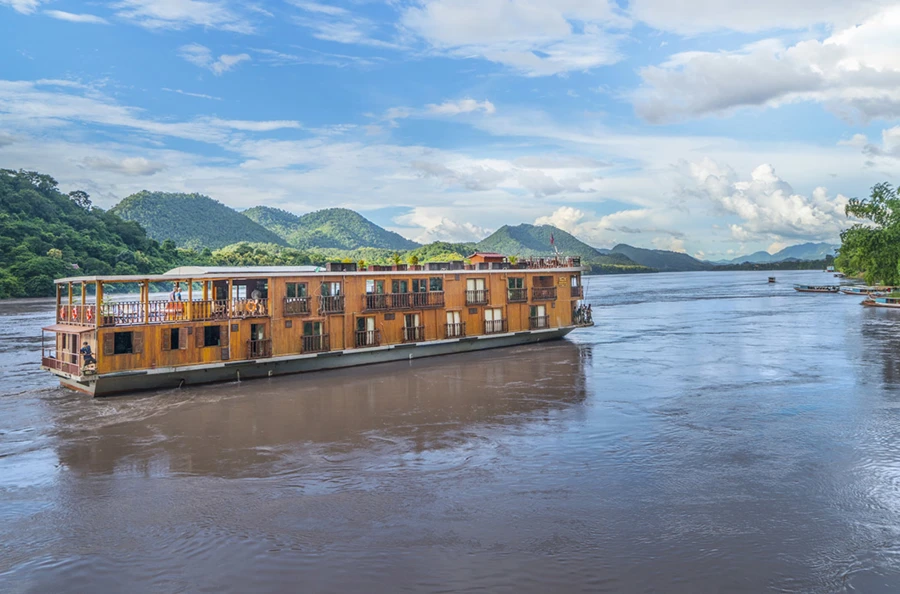 Croisière fluviale de 6 jours sur le Mékong, à travers le nord du Laos, entre le Triangle d'Or et Luang Prabang