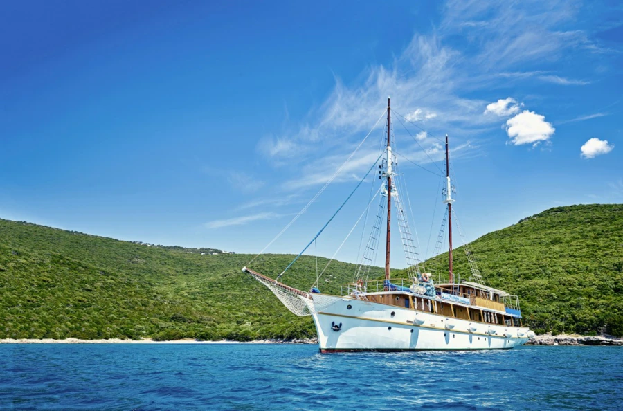 Traversée de la Dalmatie du Nord jusqu'à Zadar et l'archipel des Kornati