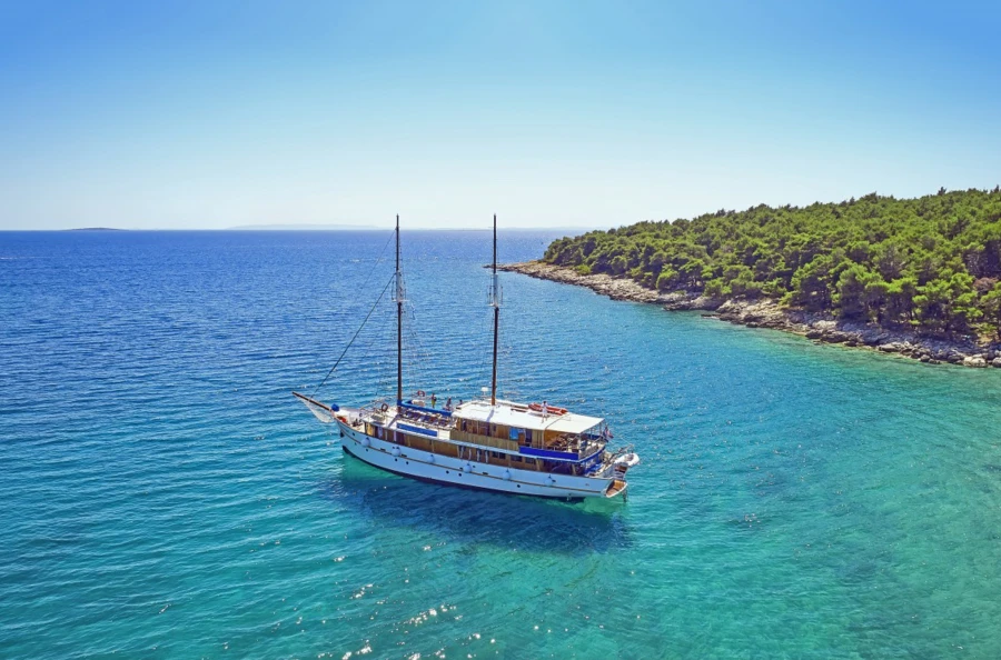 Traversée de la Dalmatie du Nord jusqu'à Zadar et l'archipel des Kornati