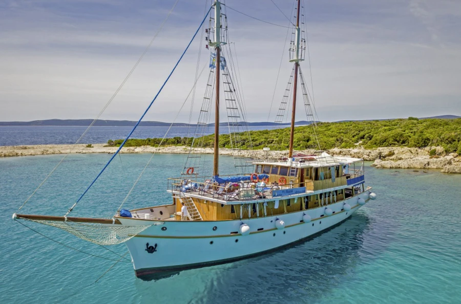 Traversée de la Dalmatie du Nord jusqu'à Zadar et l'archipel des Kornati