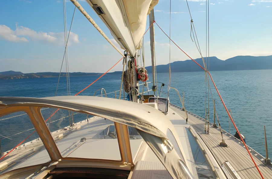 Navigation à la voile à travers les îles grèques : plongée sous marine
