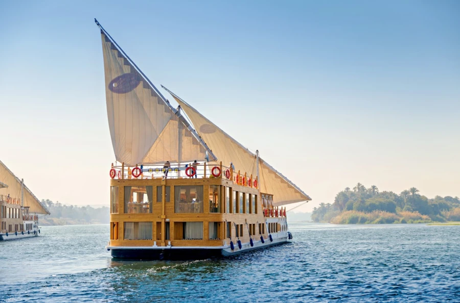 Splendeurs du Nil entre Esna et Assouan : navigation paisible de 6 jours en dahabieh, entre confort raffiné et immersion culturelle