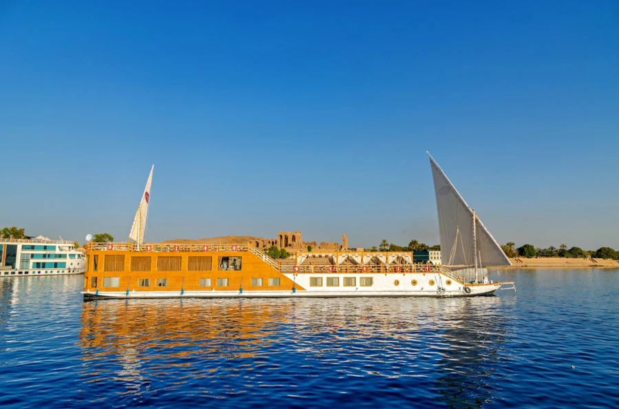 Splendeurs du Nil entre Esna et Assouan : navigation paisible de 6 jours en dahabieh, entre confort raffiné et immersion culturelle