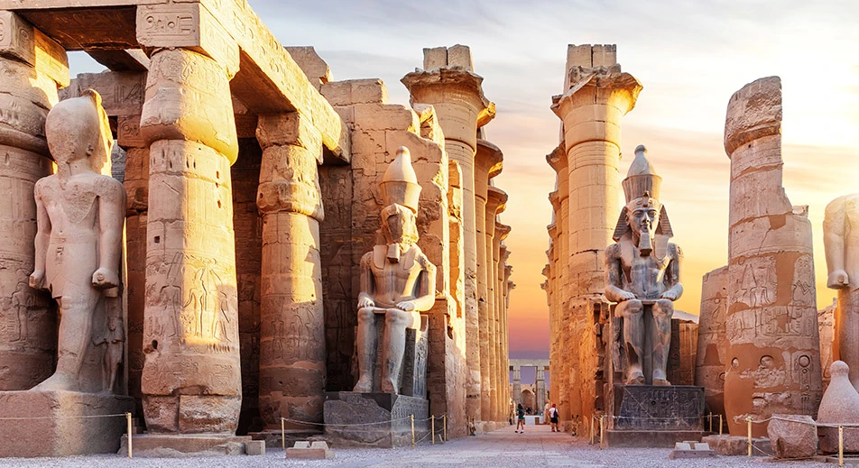 Visite du temple de Louxor