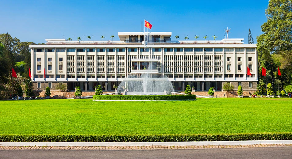 Visite du Palais de la Réunification