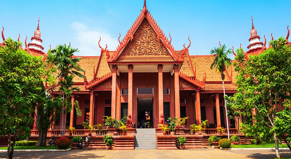 Visite du Musée National de Phnom Penh