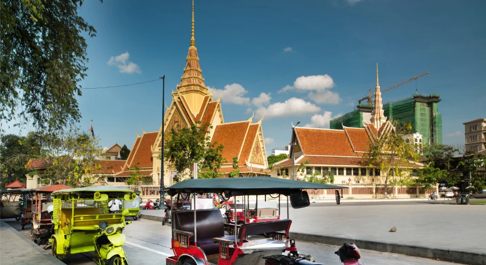 Promenade en tuktuk
