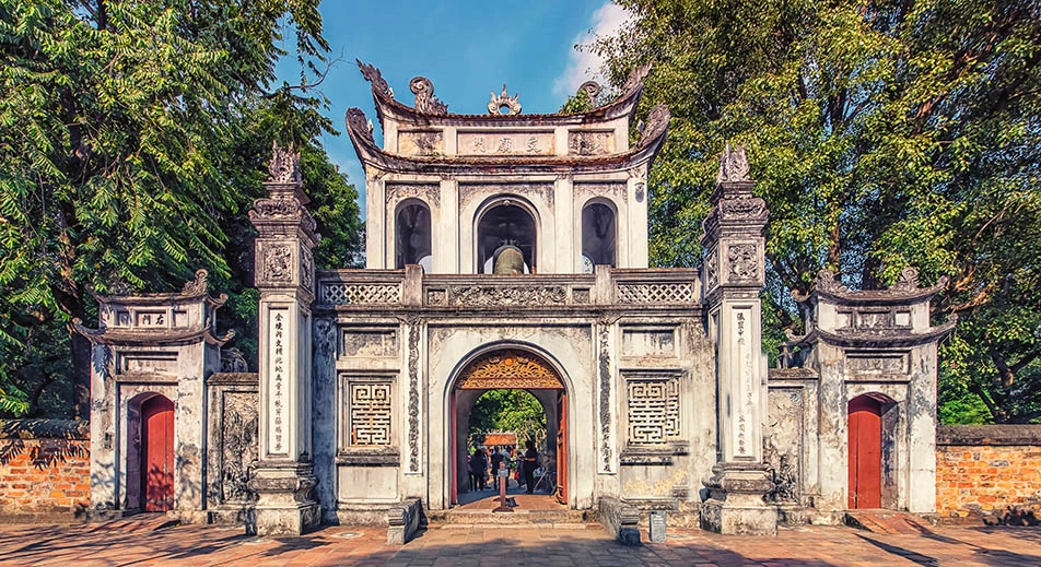 Visite du temple de la littérature