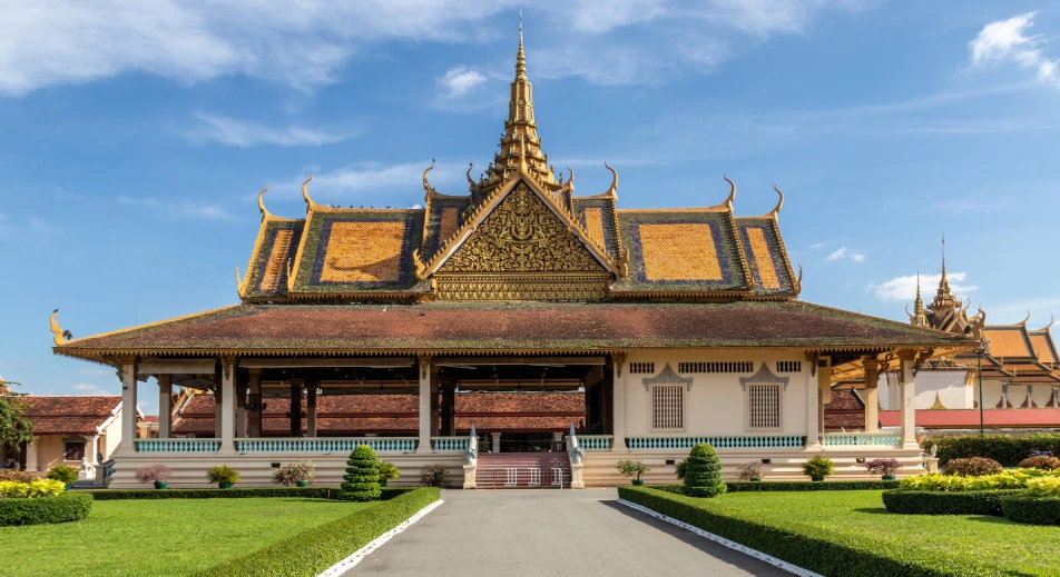 Visite du Palais Royal de Phnom Penh