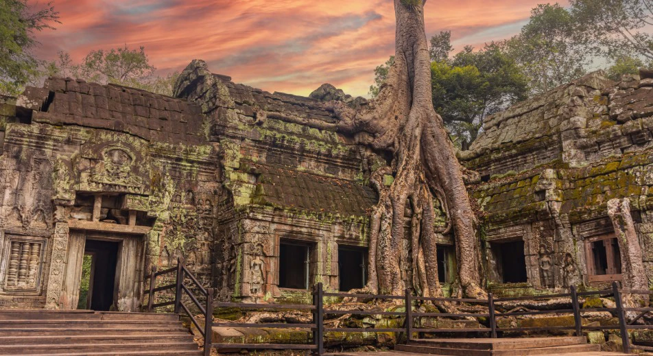Visite de Ta Prohm