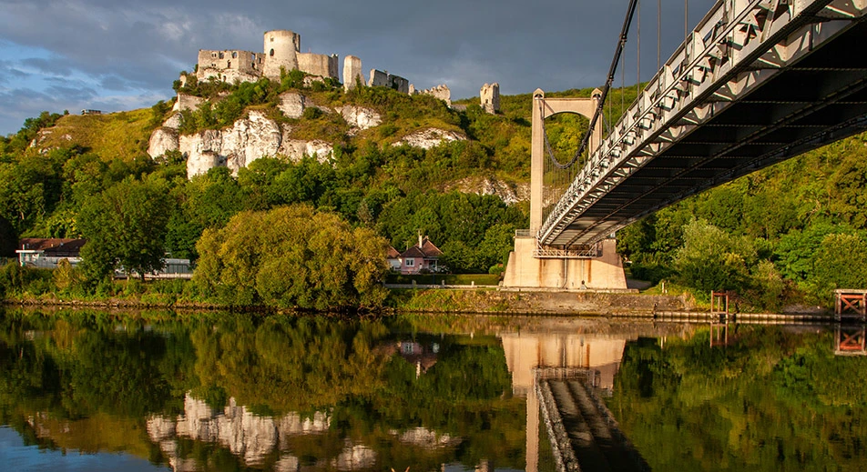 Randonnée vers le château Gaillard