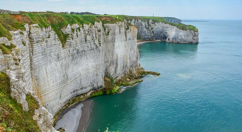 Randonnée sur les falaises de la côte d’Albâtre
