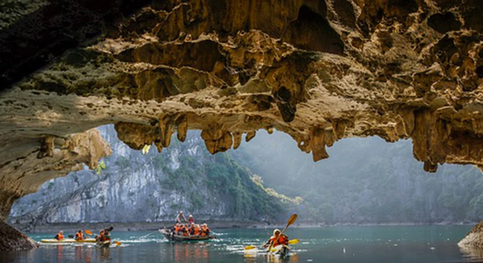 Visite de la grotte Dark & Bright