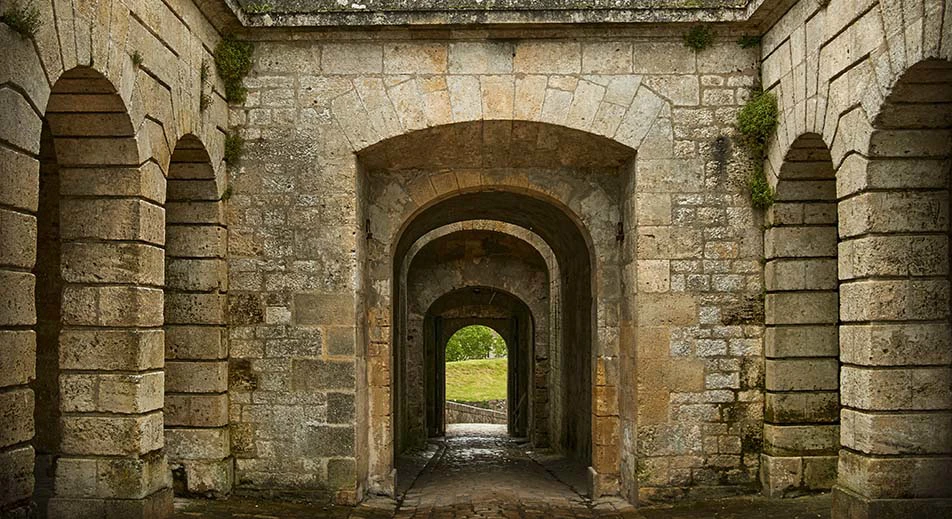 Visite à pied des souterrains de la citadelle de Blaye