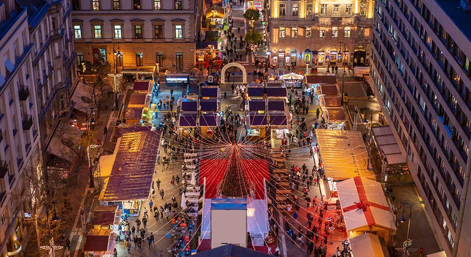 Budapest und sein Weihnachtsmarkt