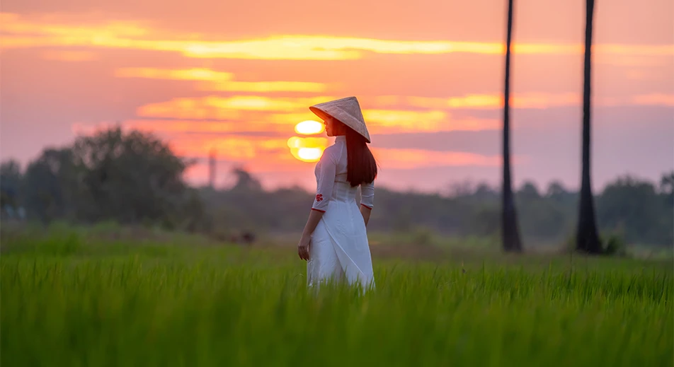 Visite de la campagne vietnamienne