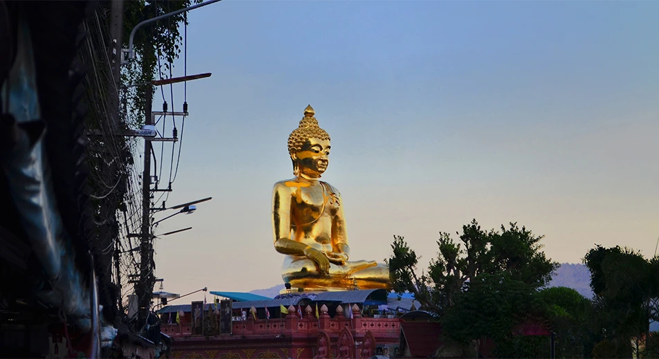 Visite du Bouddha d'or de Sop Ruak