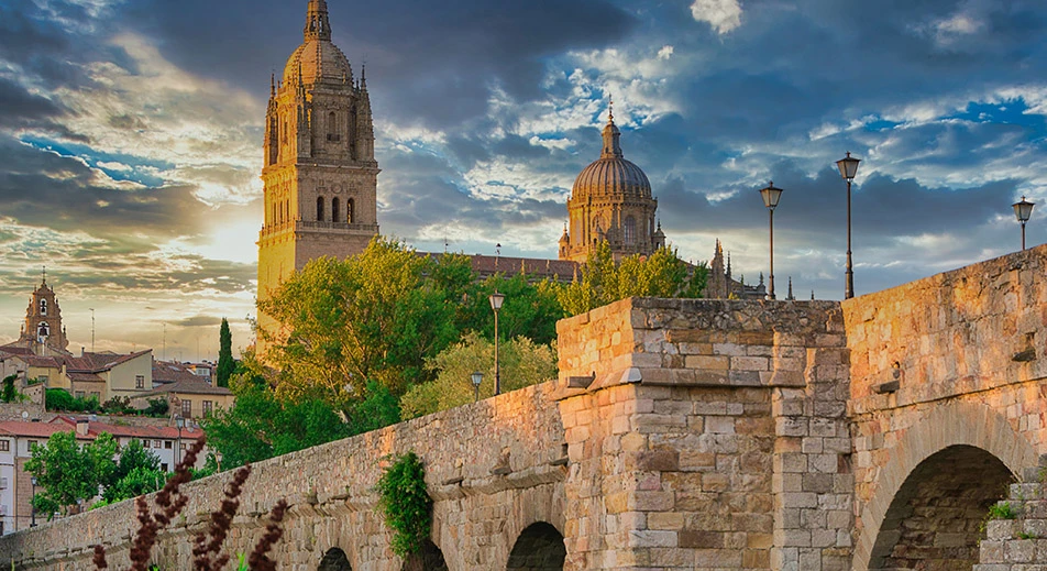 Salamanca zu Fuß durchstreifen