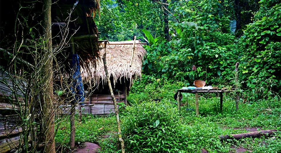 Visite d'un village local