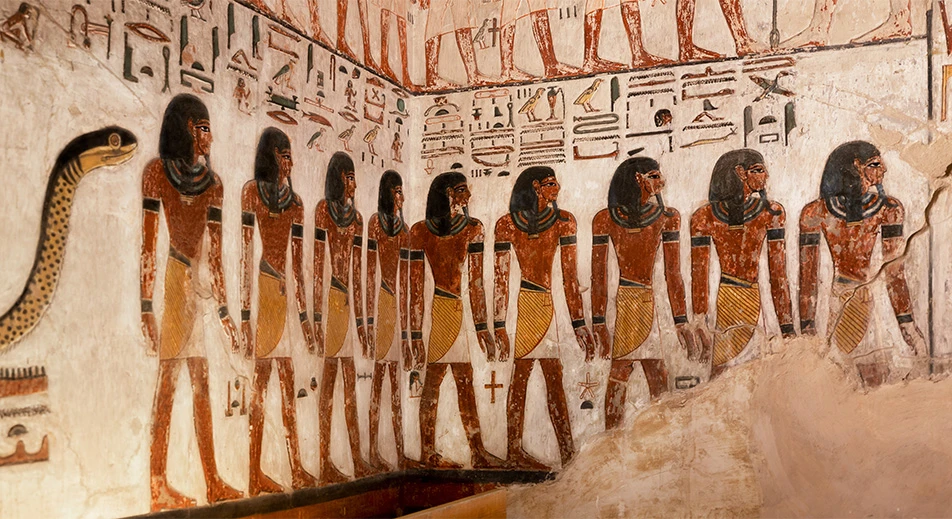 Visite de la tombe de Séti I