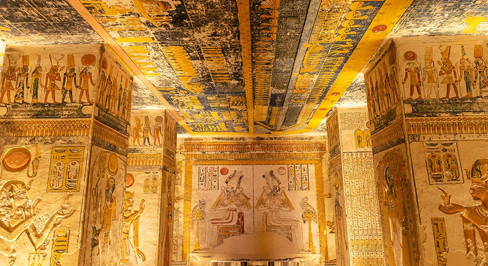 Visite du tombeau de Ramsès VI