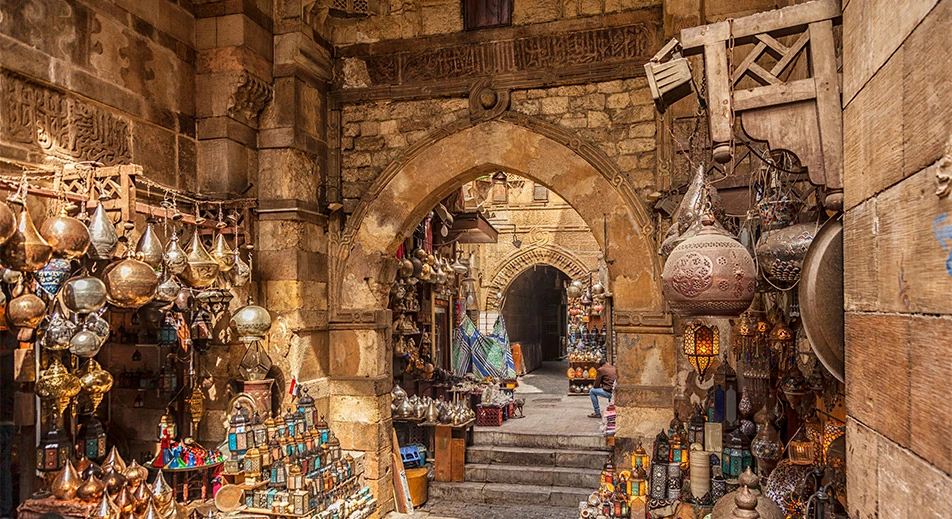 Visite du souk de Khan El Khalili