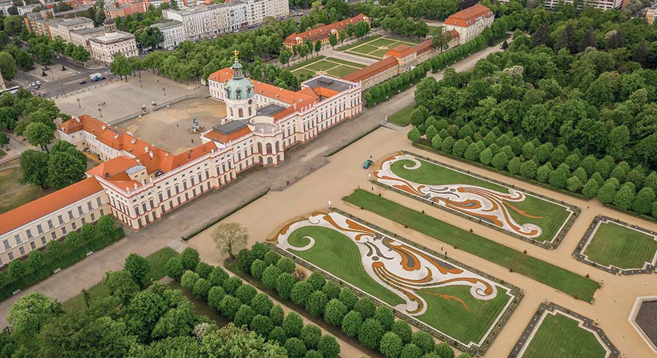 Visite du château de Charlottenburg