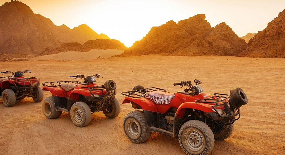 Safari en quad dans le désert