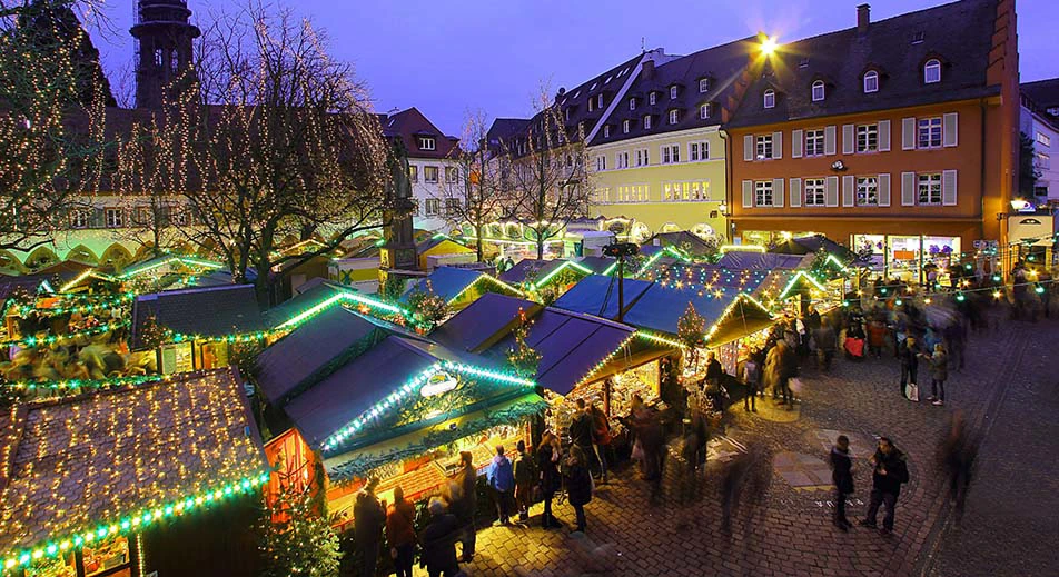 Visite de Fribourg et son marché de Noël