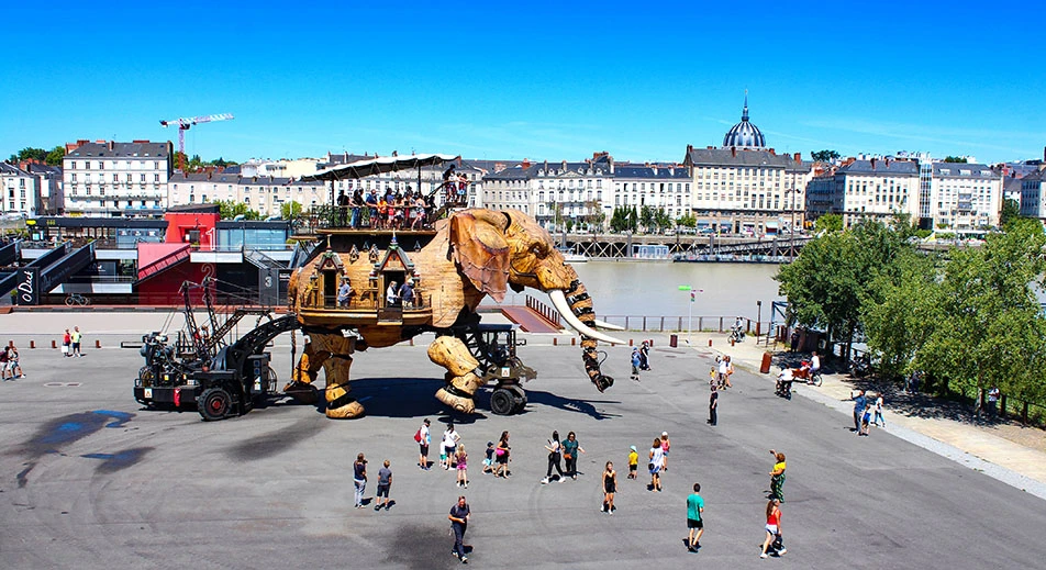 Nantes : les machines de l'ile, cours secrètes et passages couverts